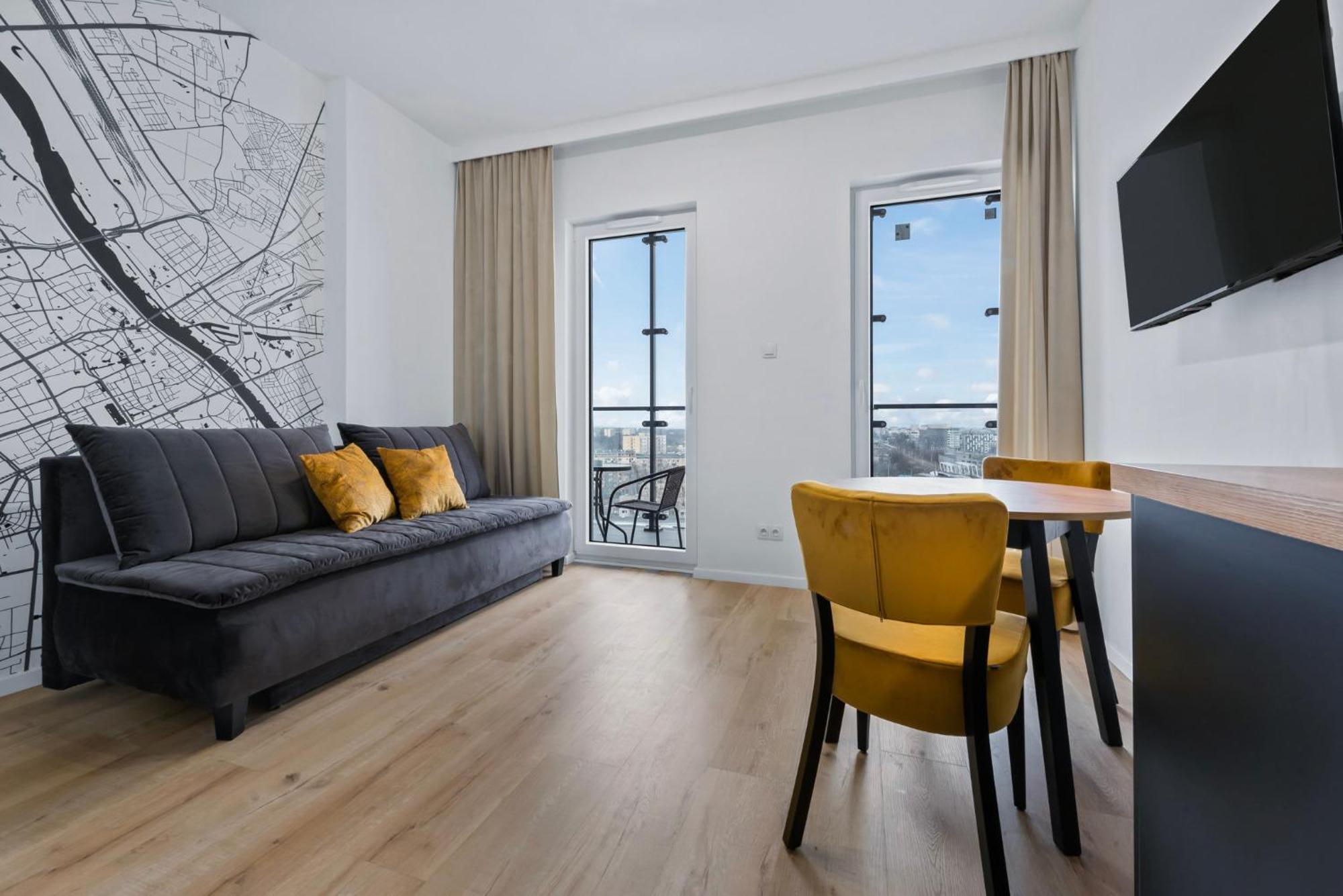 Rentplanet - Apartamenty Kasprzaka Varsóvia Exterior foto